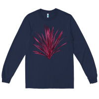 Navy Pink Cordyline Long Sleeve Tee - LillyAllenDesigns