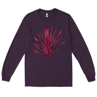 Plum Pink Cordyline Long Sleeve Tee - LillyAllenDesigns