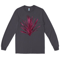 Smoke Pink Cordyline Long Sleeve Tee - LillyAllenDesigns