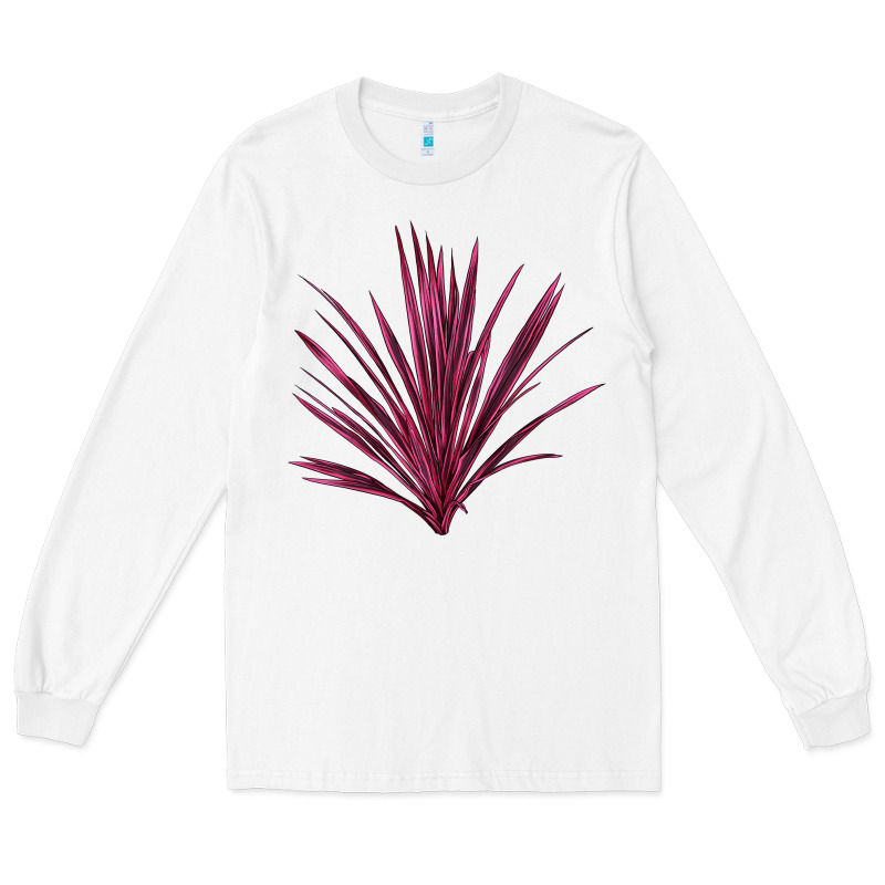 Pink Cordyline Long Sleeve Tee by LillyAllenDesigns | Teevron