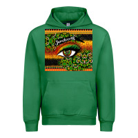 Emerald juneteenth eyelash Urban Hoodie - CowGirlArtShop
