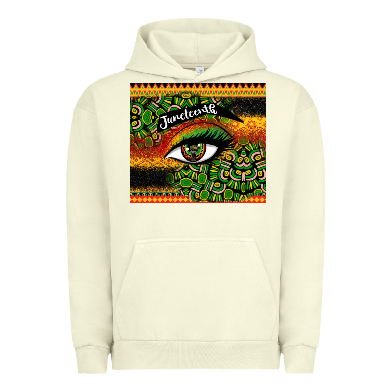 Juneteenth Eyelash Urban Hoodie by CowGirlArtShop | Teevron