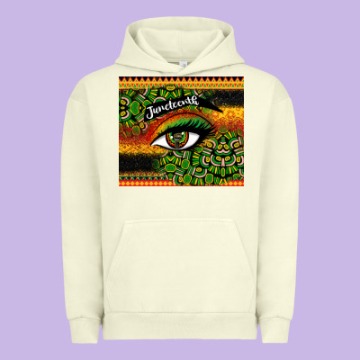 Juneteenth Eyelash Urban Hoodie Designed By Cowgirlartshop