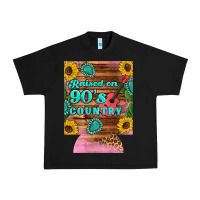 Black raised 90's country guitar cactus sunflower's 12 oz can cooler (regula Urban Heavy Tee - Artiststas