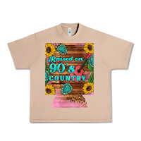 Burro raised 90's country guitar cactus sunflower's 12 oz can cooler (regula Urban Heavy Tee - Artiststas