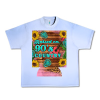 Grape Ice raised 90's country guitar cactus sunflower's 12 oz can cooler (regula Urban Heavy Tee - Artiststas