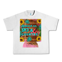 Lunar Rock raised 90's country guitar cactus sunflower's 12 oz can cooler (regula Urban Heavy Tee - Artiststas