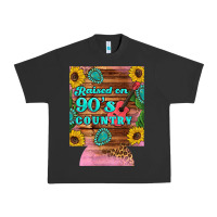 Pigment Black raised 90's country guitar cactus sunflower's 12 oz can cooler (regula Urban Heavy Tee - Artiststas