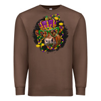 Chestnut Mardi Gras red Angus Premium Sweatshirt - LillyAllenDesigns