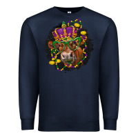 Navy Mardi Gras red Angus Premium Sweatshirt - LillyAllenDesigns