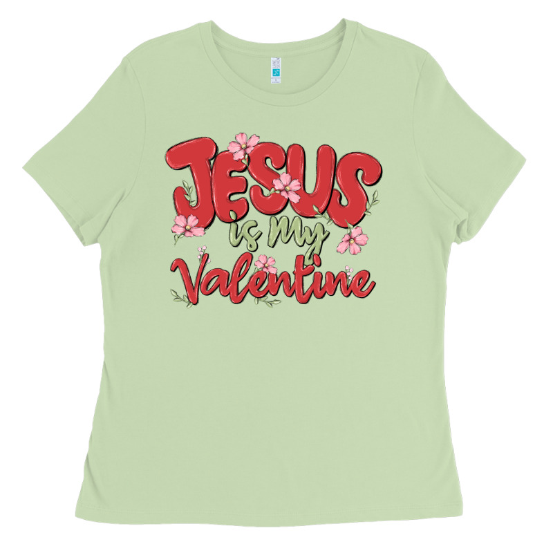 Jesus Is My Valentine Ladies Tee by MaliasSmallBusiness | Teevron