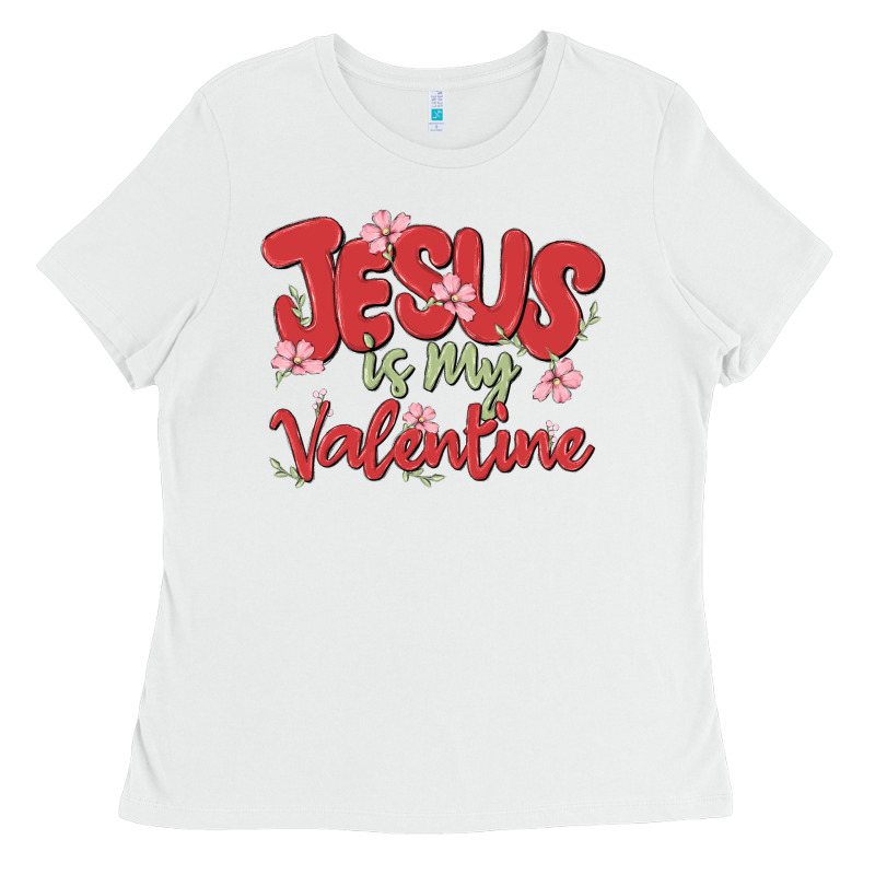 Jesus Is My Valentine Ladies Tee by MaliasSmallBusiness | Teevron