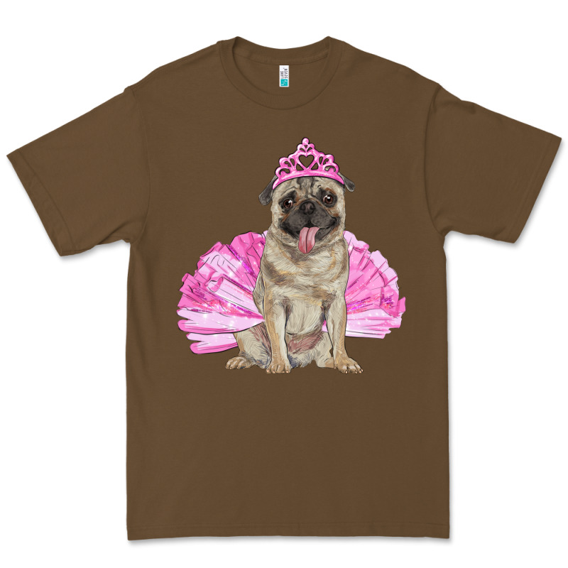 Balerina Pug With Tutu Premium Tee by RanaPortraitStore | Teevron