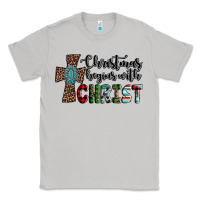 Moon Dust christmas begins with christ Classic Tee - AdoDesignShop
