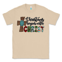 Mushroom christmas begins with christ Classic Tee - AdoDesignShop