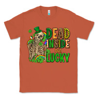 Copper dead inside but lucky  with skeleton Classic Tee - AdoDesignShop