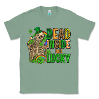 Sage dead inside but lucky  with skeleton Classic Tee - AdoDesignShop