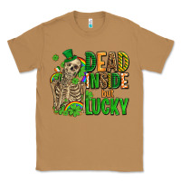 Toasted Coconut dead inside but lucky  with skeleton Classic Tee - AdoDesignShop