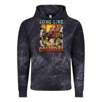 Cloud Black long live cowboys Vintage Hoodie - FaDigitalArtStudio