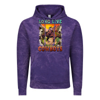Cloud Purple long live cowboys Vintage Hoodie - FaDigitalArtStudio