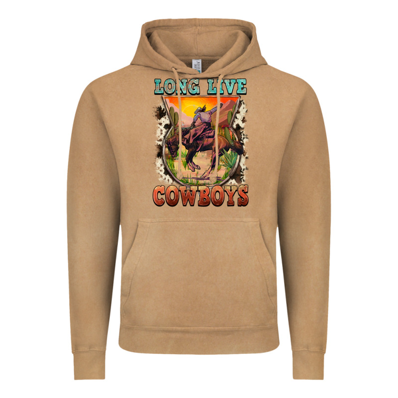 Long Live Cowboys Vintage Hoodie by FaDigitalArtStudio | Teevron