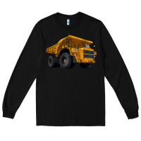 Black Dump Truck Long Sleeve Tee - LillyAllenDesigns