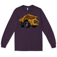 Plum Dump Truck Long Sleeve Tee - LillyAllenDesigns