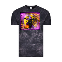 Cloud Black witchy cat tumbler Vintage Tee - BundleAndBundleShop