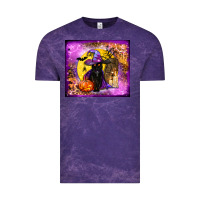 Cloud Purple witchy cat tumbler Vintage Tee - BundleAndBundleShop