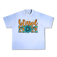 Grape Ice blessed mom with gemstone Urban Heavy Tee - AdoDesignShop