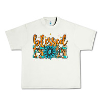Pistachio blessed mom with gemstone Urban Heavy Tee - AdoDesignShop