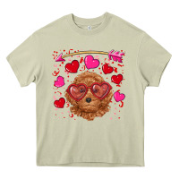 Mossy valentine's day toy poodle Heavy Core Tee - RanaPortraitStore