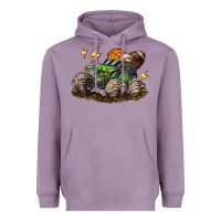 Lavender monster truck sports Heavyweight Hoodie - LillyAllenDesigns