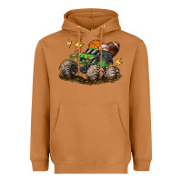 Meerkat monster truck sports Heavyweight Hoodie - LillyAllenDesigns