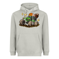 Moon Dust monster truck sports Heavyweight Hoodie - LillyAllenDesigns