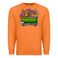 Carrot Mardi Gras truck Premium Sweatshirt - LillyAllenDesigns