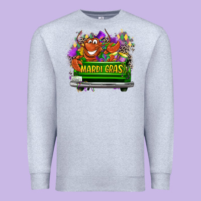 Mardi Gras Truck Premium Sweatshirt Designed By Lillyallendesigns
