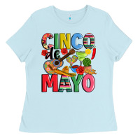 Baby Blue cinco de mayo Ladies Tee - JahusDesignShop