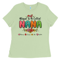 Matcha blessed to be called nana Ladies Tee - MaliasSmallBusiness