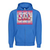True Royal valentine's day gnomes Zipper Hoodie - MaliasSmallBusiness