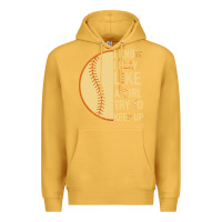 Mustard I Know I Play Like A Girl Try To Keep Up Softball Premium Hoodie - Bettercallsaul