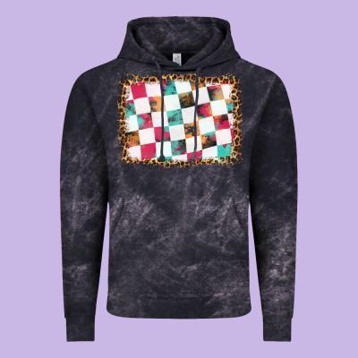 Race Background With Leopard Frame Vintage Hoodie Designed By Hra Design Shop