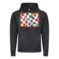 Vintage Black race background with leopard frame Vintage Hoodie - HRA Design Shop