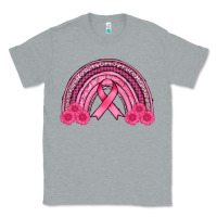 Heather Grey breast cancer rainbow Classic Tee - AdoDesignShop