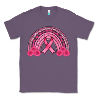 Lavender breast cancer rainbow Classic Tee - AdoDesignShop