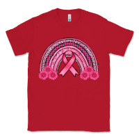 Red breast cancer rainbow Classic Tee - AdoDesignShop