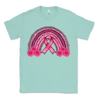 Seafoam breast cancer rainbow Classic Tee - AdoDesignShop