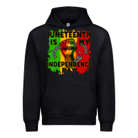 Black juneteenth is my independence day cowgirl Urban Hoodie - CowGirlArtShop