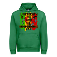Emerald juneteenth is my independence day cowgirl Urban Hoodie - CowGirlArtShop
