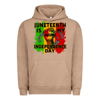 Pigment Burro juneteenth is my independence day cowgirl Urban Hoodie - CowGirlArtShop
